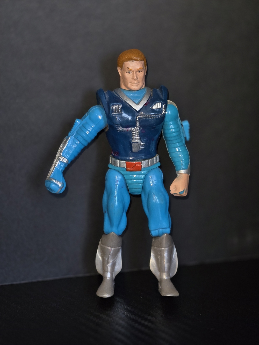 Vintage 1988 New Adventures He-Man Flipshot Figure